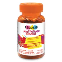 Ursuleti gumati cu Multivitamine, 60 jeleuri, Pediakid