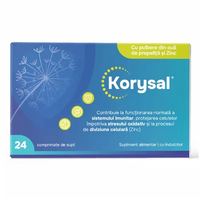 Korysal, 24 comprimate de supt, Naturpharma