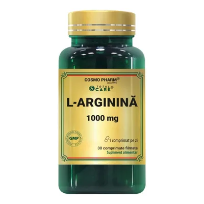 L-arginina 1000mg, 60 tablete, Cosmo Pharm