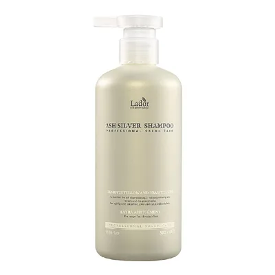 Samponul hidratant pentru nuantarea parului blond Lador Ash Silver, 300 ml, La'dor