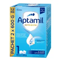 Formula de lapte praf Nutri Biotik 1, 0-6 luni, 800 g, Aptamil