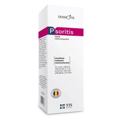 Lapte restructurant PsoriTIS, 100ml, Tis Farmaceutic