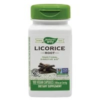 Secom Licorice (Lemn dulce) 450mg, 100 capsule vegetale