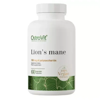 Extract de Lion's Mane, 60 capsule, OstroVit