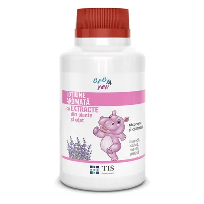 Lotiune aromata cu extracte din plante si otet Baby4You, 100ml, Tis Farmaceutic