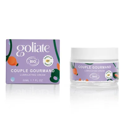Lubrifiant intim&ulei pentru masaj cu aroma de vanilie, 50 ml, Goliate