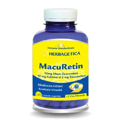 MacuRetin, Herbagetica | 30 capsule