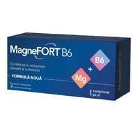 Magnefort B6, 30 drajeuri, Biofarm