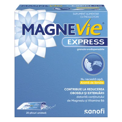 Magnevie Express, 20 plicuri, Sanofi