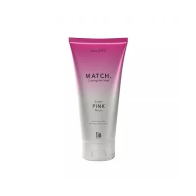 Masca coloranta tratament cu Keraguard Super Pink Neon, 200ml, SensiDo Match