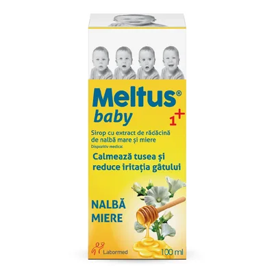 Sirop cu miere Baby 1an+, 100 ml, Meltus