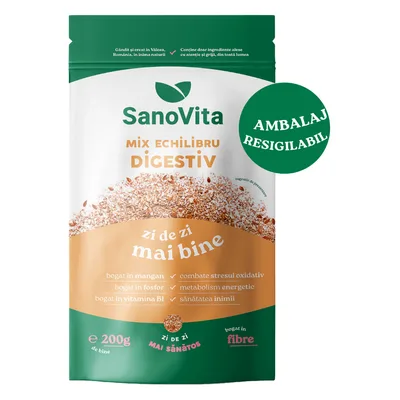 Mix echilibru digestiv, 200g, SanoVita