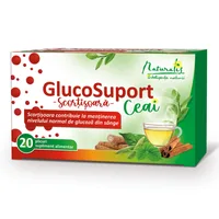 GlucoSuport Ceai, 20 plicuri, Naturalis