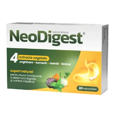 NeoDigest, 30 comprimate filmate, Aflofarm