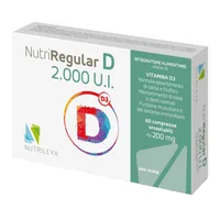 NutriRegular vitamina D 2000 UI, 60 comprimate, Nutrileya