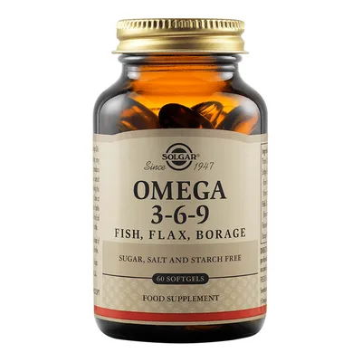 Omega 3-6-9 Softgels, 60 capsule, Solgar