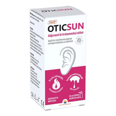 Oticsun spray auricular, 10ml, Sun Wave Pharma