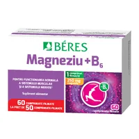 Magneziu + B6, 50 comprimate, Beres
