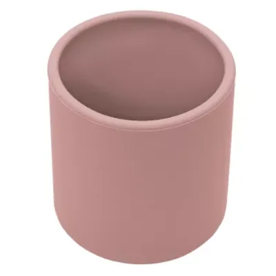 Pahar din silicon, 6 luni+, Old Rose, Appekids