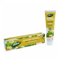 Pasta de dinti pentru respiratie proaspata si protectia gingiilor cu Ghimbir si Menta, fara fluor, 100 ml, Dabur