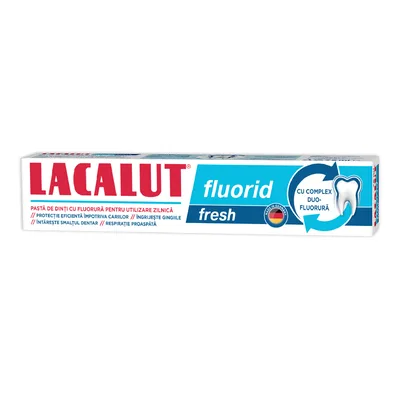 Pasta de dinti Fluorid Fresh, 75ml, Lacalut