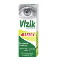 Picaturi pentru ochi Vizik Allergy, 10ml, Zdrovit