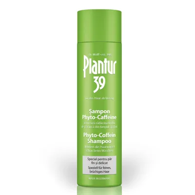 Sampon pentru par delicat si fin Plantur 39 Phyto-Caffeine, 250 ml, Dr. Kurt Wolff