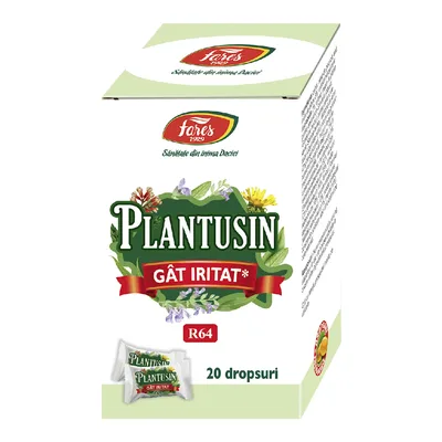Plantusin gat iritat, 20 dropsuri, Fares