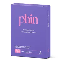 Plasturi termici menstruali, 3 bucati, Phin