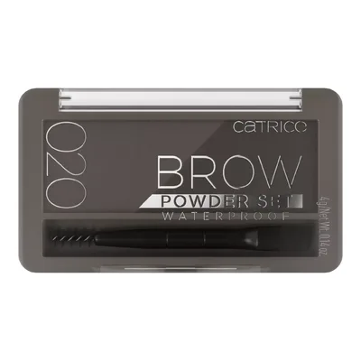 Pudra pentru sprancene Brow, 020 Ash Brown, 4 g, Catrice