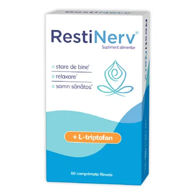 RestiNerv, 60 comprimate filmate, Zdrovit