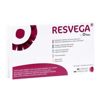 Resvega, 60 capsule, Laboratoires Théa