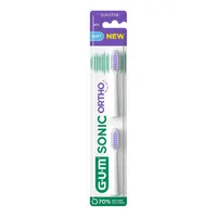 Set Rezerve Periuta Sonic Ortho, alb-mov, Sunstar GUM