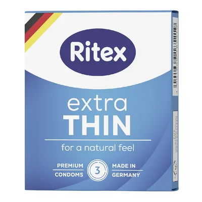 Ritex Prezervativ Extra Thin, 3 bucati