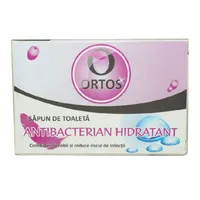 Sapun de toaleta antibacterian hidratant, 100g, Ortos