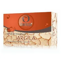 Sapun de toaleta cu argila, 100g, Ortos