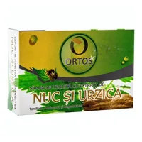 Sapun cu extract de nuc si urzica 100g, Ortos
