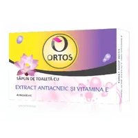 Sapun antiacneic cu vitamina E, 100 g, Ortos