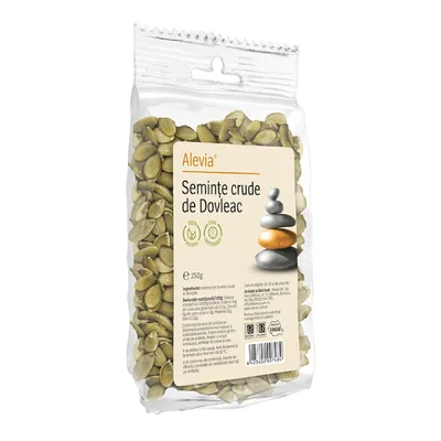 Seminte crude de dovleac, 150 g, Alevia