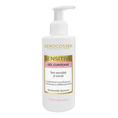 Gel de curatare ten sensibil si uscat Sensitive, 200 ml, Gerocossen