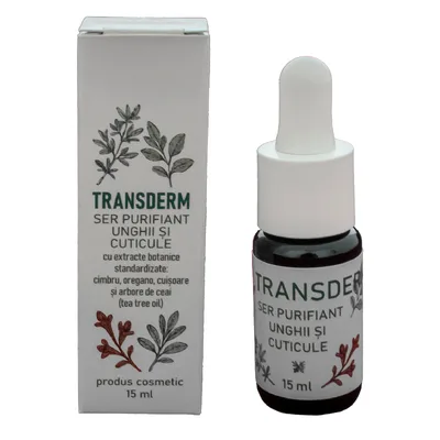 Ser purifiant pentru unghii si cuticule, 15 ml, Transderm