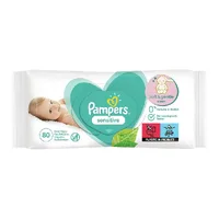 Servetele umede Sensitive, 320 bucati, Pampers