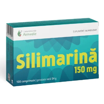 Silimarina 150 mg, Remedia | 100 comprimate