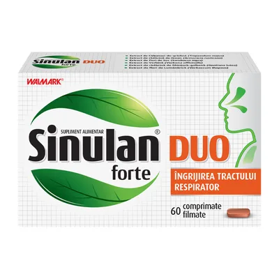 Sinulan Duo Forte, 30 tablete, Walmark