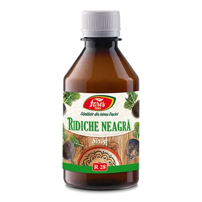 Sirop Ridiche neagra, 250ml, Fares