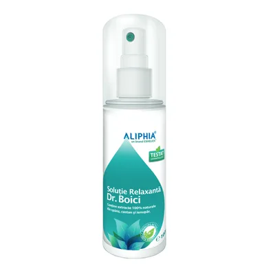 Soluție Relaxantă Dr. Boici, 100 ml, Aliphia