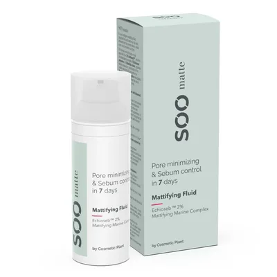 Fluid matifiant Sebum Control Soo Matte 50ml, Cosmetic Plant