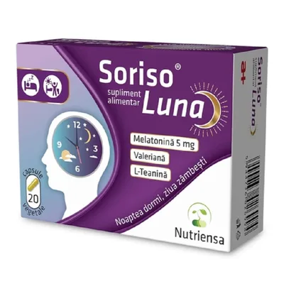 Soriso Luna, Antibiotice SA | 20 capsule