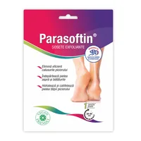 Sosete exfoliante Parasoftin, 1 pereche, Zdrovit