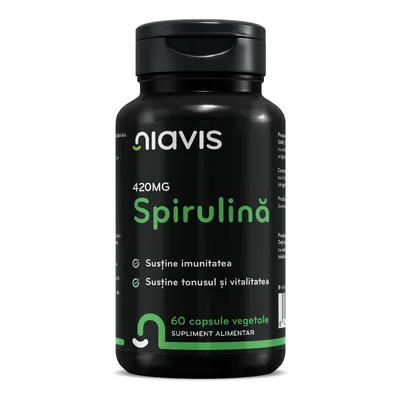 Spirulina, 60 capsule, Niavis